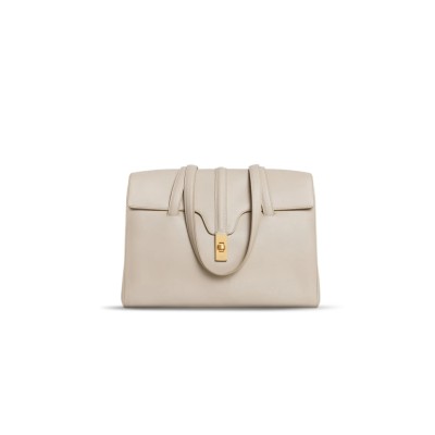 CELINE MEDIUM SHOULDER BAG IN SOFT16 COWHIDE LEATHER 195543CR4.02TR (32*24*15cm)